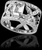 Beautiful Diamond Dress Ring