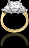 Diamond Trilogy Ring