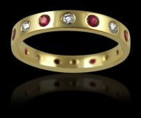 Gold Eternity Ring