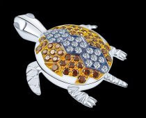 Turtle Pendant or Brooch