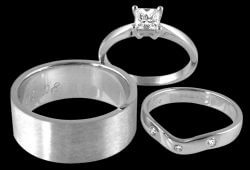 Wedding Band Set